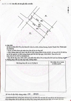 bán đất tại quốc lộ 21b, dân hòa mới, thanh oai, hà nội, 3,5 tỷ, 98,4m2, view đẹp