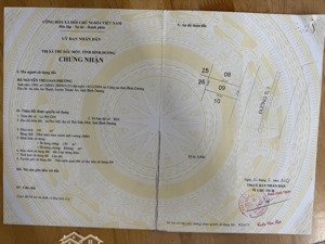 chính chủ bán lô đất mặt tiền điện biên phủ ( tạo lực 1 )phường phú tân ( nay là p bình dương )