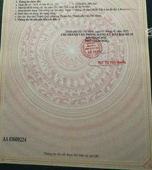 bán đất mặt tiền hồ văn mên vừa ở vừa kinh doanh giá tốt