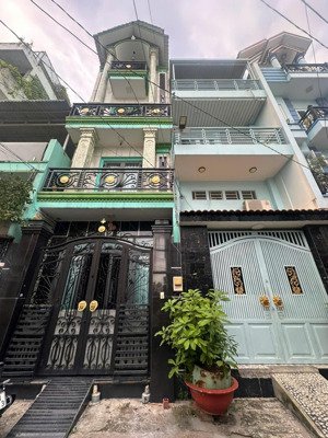 bán nhà 1 sẹc bình trị đông , 4m x14m , 4 tầng btct ,6pn , xe hơi ngủ nhà , chỉ 6t5