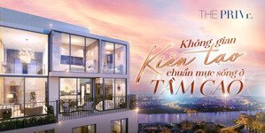 căn hộ 2pn the prive view sông - bàn giao full nội thất hạng sang
