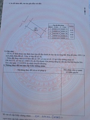 bán đất gần kcn nội bài, 35 triệu / m2, 100m2, xã quang tiến, sóc sơn, hà nội