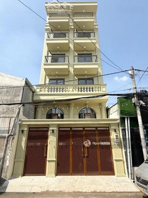 35t- 7tầng 6,5x26m mặt tiền dự kiến thu nhập 1,2t/năm đường an hội - phường an hội đông quận gò vấp