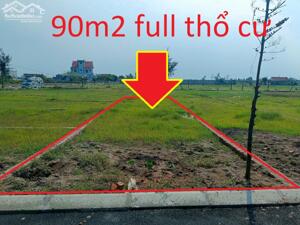 Cần Bán - mảnh đất 90m2 full cư - sẵn sổ nhỉnh 1 tỷ