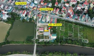 bán đất đấu giá rặng ngái quảng bị 75m² -hướng nam - khu dân cư đông đúc cạnh trung tâm