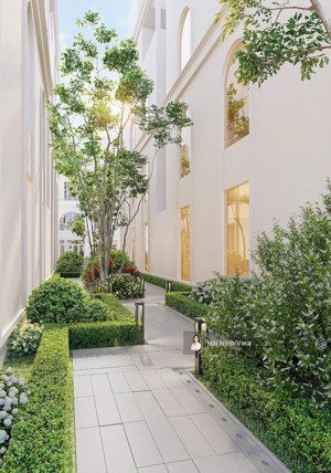 bán căn liền kề khe thoáng có sân vườn sau nhà xây full 90m2 dự án emerald symphony - doji hoa động