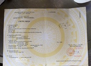 cần bán gấp đất mặt tiền quốc lộ ninh lộc ninh hoà