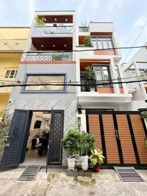 nhà mới - ở ngay! hxh 5m nguyễn trọng tuyển, pn. nhà 4 tầng đẹp, dt 4x15m - 57m2 chỉ 12,8 tỷ tl