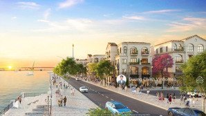 hàng hiếm, căn góc vip mặt phố tài lộc, view trực diện sông cấm, mặt tiền rộng 23m sẵn dòng tiền