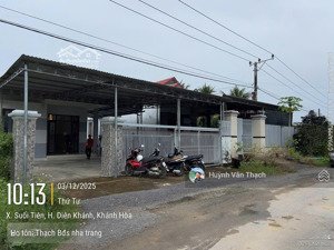 cơ hội mua nhà mặt tiền đường liên thôn suối tiên , diên khánh ngang 10 giá siêu tốt