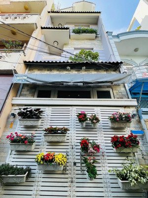 nhà 5 tầng btct hxh - nguyễn văn đậu , p6, bình thạnh - 4x15m vuông a4 (60m2) giá nhỉnh 10 tỷ