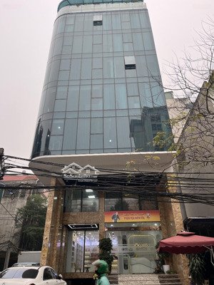 mặt phố đội cấn ba đình 105m2 7 tầng thang máy 5m mặt tiền hầm gara oto kinh doanh văn phòng 48.9t