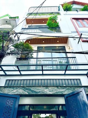 7 tỷ 2! nhà mới 100% phan huy ích - 4 tầng - 4x10m - full nội thất - ngay emart- hiếm nhà bán