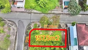 bán lô góc 2 mặt tiền, kdc bửu long, 9mx18m = 158m2, sr,tc, chỉ 7,2 tỷ