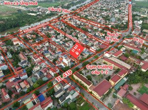 hàng hiếm! lô đất vị trí vàng trung tâm thị trấn đại nghĩa, mỹ đức, tiện ích đầy đủ