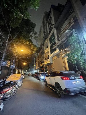 bán nhà phố lê văn thiêm, 53m2, 5 tầng, ô chờ thang máy, mặt tiền 5m, ngõ trước nhà ô tô tránh