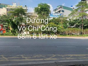 mảnh đất vàng - siêu hiếm -mp võ chí công tây hồ. xây vp, khách sạn, tttm. 925m, mt 30m, 510 tỷ