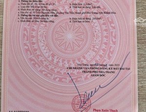 bán nhà 4 tầng trần nguyên hãn nha trang 25,9 tỷ