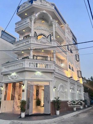 bán siêu phẩm căn góc 4 tầng 5x17 - kdc vạn phúc an, đường 9m đào tông nguyên - 9tỷx full nội thất