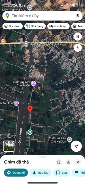 đất biệt thự nghỉ dưỡng 30m mt đê sông sài gòn - tân an cũ (phường phú an - tp. hcm) 7.566m2 rẻ đẹp