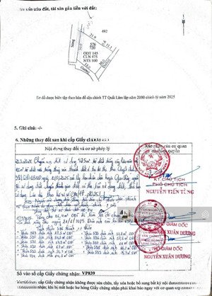 rẻ nhất thị trường - bà chị gởi bán lô đất quất lâm, giao thủy 1,45 tỷ - công chứng ngay