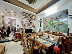 nhà 3 tầng 2 mặt tiền kinh doanh dt 111m full nội thất sổ mới 2024 hoàn công - ô tô ngủ tr