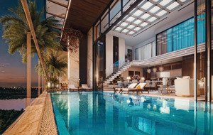 siêu phẩm 1pn 100m2 tinh hoa noble crystal long biên thang máy và bể bơi trong nhà 