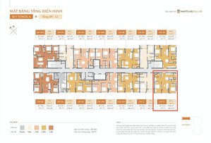 cần bán lại căn ch11. thiết kế 2pn+. ban công đông nam. chung cư masterise đan phượng