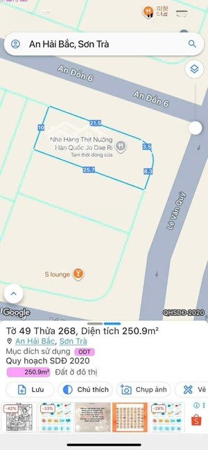 bán lô đất góc 2 mặt tiền đường lê văn quý & an đồn 6, cách biên phạm văn đồng 500m