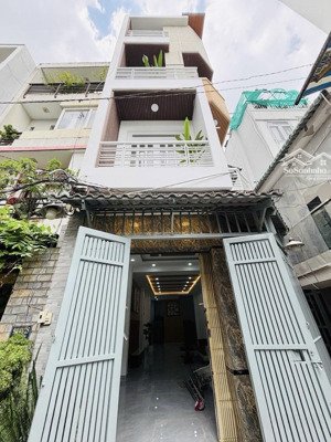 nhà đẹp phú thọ hòa quận tân phú, hẽm xe hơi 5m, ngang 4x18, 4 tầng, nhỉnh 6 tỷ tl