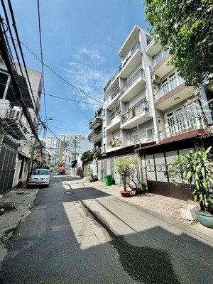 bán chdv 7p - hẻm xe tải đinh bộ lĩnh, bình thạnh - 60m2, 4 tầng sổ vuông - 9,75tỷ tl