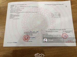 duy nhất 1 lô thuộc tdp cổng đất, phường hoa động, thuỷ nguyên đường ô tô đỗ tận đất chỉ nhô 2 tỷ