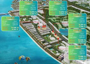 hàng ngoại giao liền kề vịnh tiên sát biển và sân golf giá hời