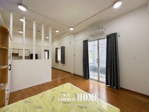 chính chủ cho thuê căn hộ mini đối diện svđ phú thọ 50m2 ban công 4 cửa sổ