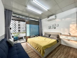 căn hộ sân vườn 32m2 | 1pn tiện nghi ban công chill | thang máy | an ninh | gần chợ tân định q1