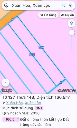 bán đất thổ cư, đường xe tải chạy, cách nhựa xuân tâm - trảng táo chỉ có 200m, đất trồng mít, bơ