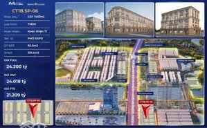 siêu phẩm shophouse phố expo mã căn ct1b.sp-06 đối diện 3 tòa cc mik 45t, 2 tòa vp 45t và 25 tầng