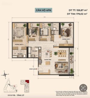 bán căn góc 4pn rẻ nhất thị trường chỉ 129tr/m2 tại sun cầu giấy- htls 0% 30 tháng. lh 