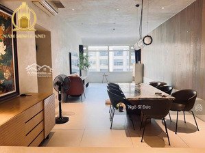 nam minh land - cho thuê căn hộ saigon pearl 141m2 + 50m2 sân vườn, 3 phòng ngủ, nội thất mới, đẹp