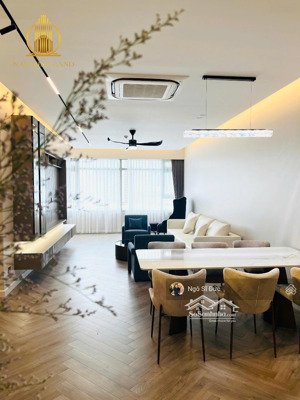 nam minh land - cho thuê căn hộ saigon pearl 135m2, 3 phòng ngủ, nội thất mới, đẹp