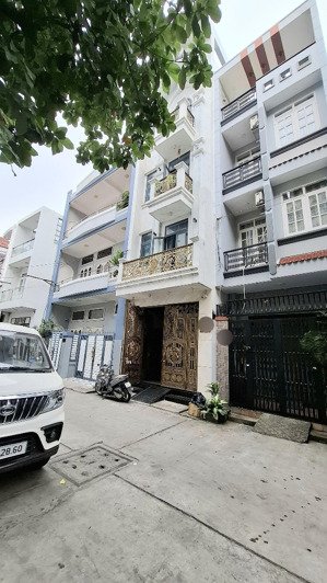 bán nhà tân phú hẻm xe hơi 9m tân hương, 4 tầng, 5pn, khu dân trí, vào ở ngay. giá chỉ 9.19 tỷ