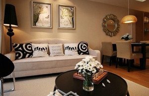 chính chủ cần cho thuê vinhomes nguyễn chí thanh, 50m2, 1pn, đủ đồ. lh 