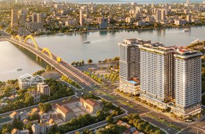 căn góc 1pn view cầu rồng đẹp nhất the legend, trả trước chỉ 1,8 tỷ chiết khấu 12%