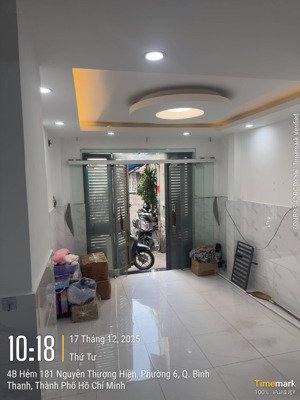 cho thuê nr 4 tầng 30m2 dtsd 120m2, 2pn, 2wc, 2 máy lạnh, tủ lạnh, nguyễn thượng hiền, phú nhuận