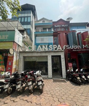 chính chủ cho thê nhà mặt phố đội cấn, ba đình, dt 65m² x 3,5 tầng, mt 5m, thông sàn, mới đẹp!