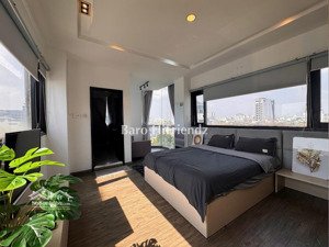 cho thuê phòng 1 phòng ngủ thang máy full nội thất ngay bờ kè hoàng sa, q3 trống sẵn lh xem phòng