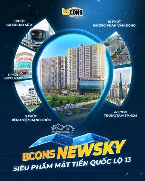 bcons newsky - giá f0 từ cđt - tặng chỉ vàng 999 chín - ưu tiên khách giữ chỗ sớm chọn căn đẹp