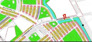 bán lô đất 79m2 mặt phố hải phong. đối diện biệt thự vinhomes dương kinh