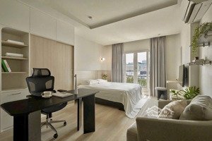 cho thuê căn hộ 1 phòng ngủ thiết kế ấm cúng | gần khu sân bay tân bình