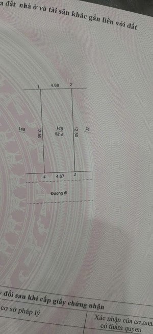 bán 58.4m2 đất dịch vụ vân canh sau đường 3.5 hướng đông nam giá tốt